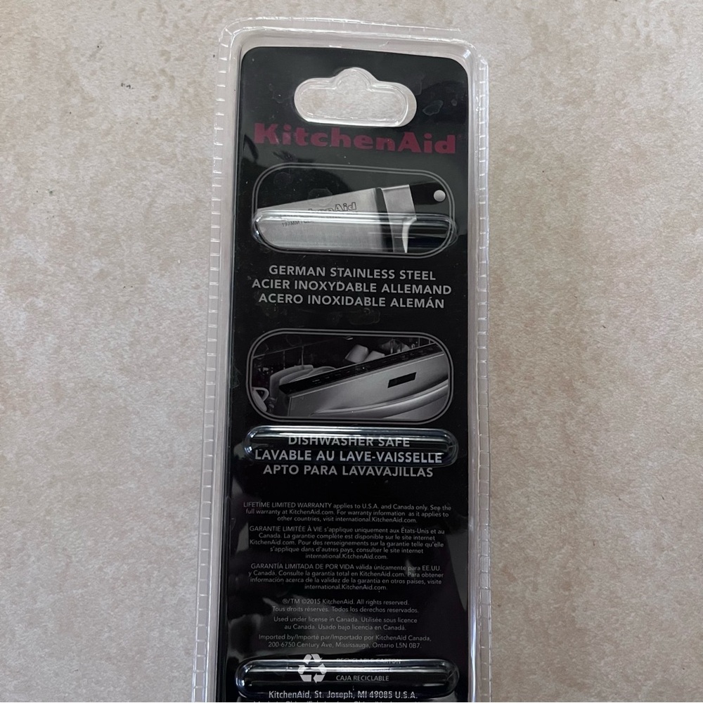 KitchenAid Forged German Stainless Steel 8-Inch Triple Rivet Chef’s Knife NWT - Picture 5 of 6